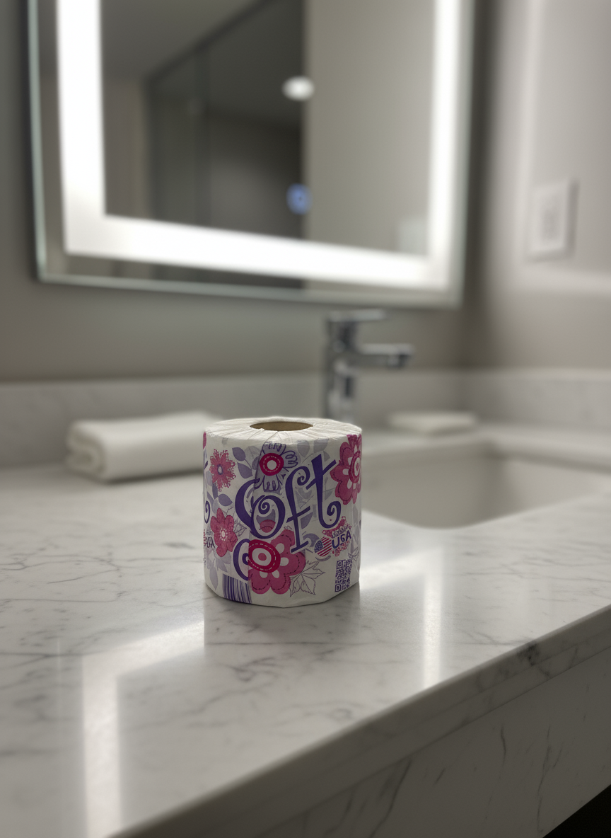 Papel Sanitario Doméstico – Caja de 96 Rollos