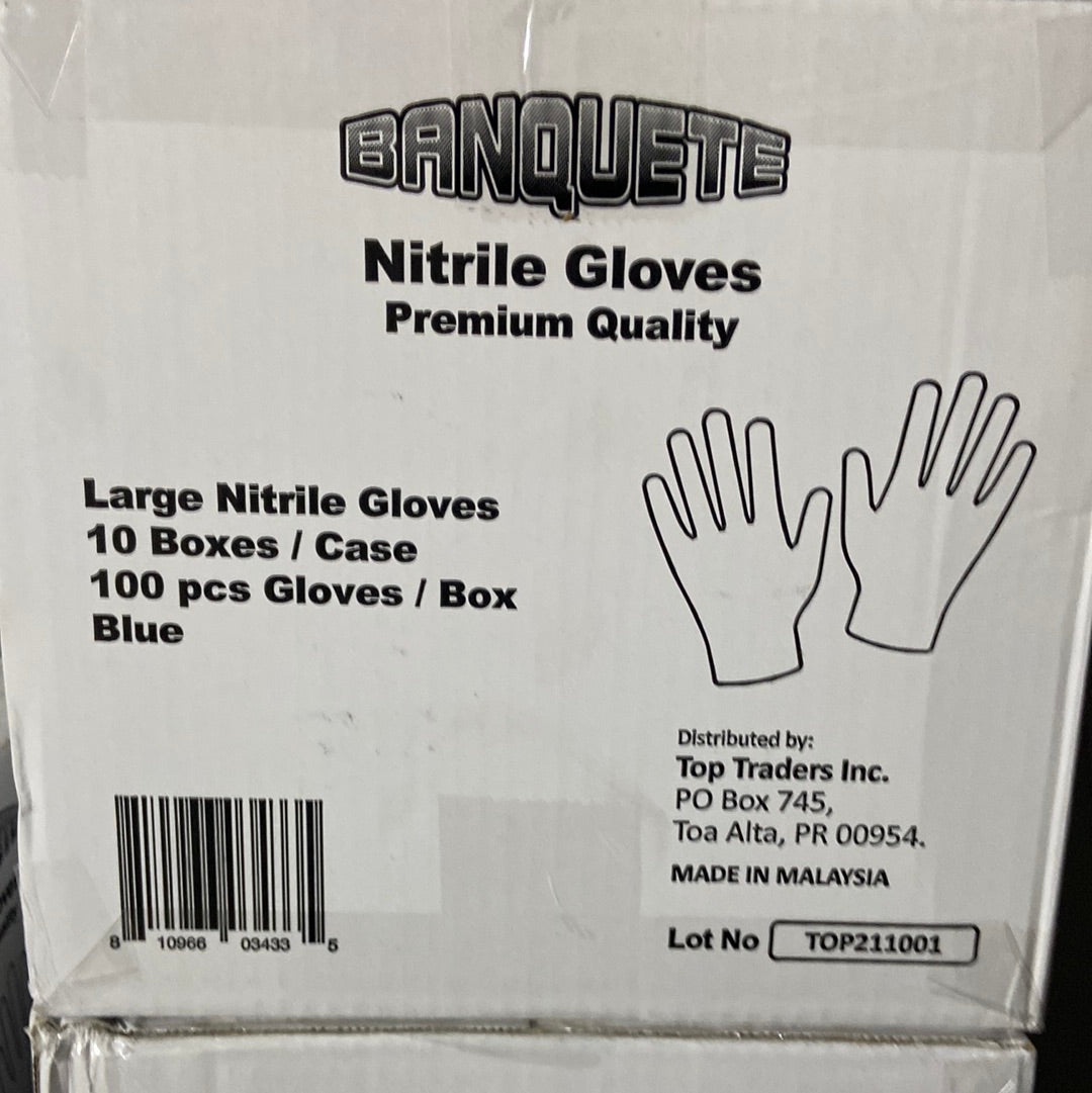 Guantes de Nitrile (Pack 10)